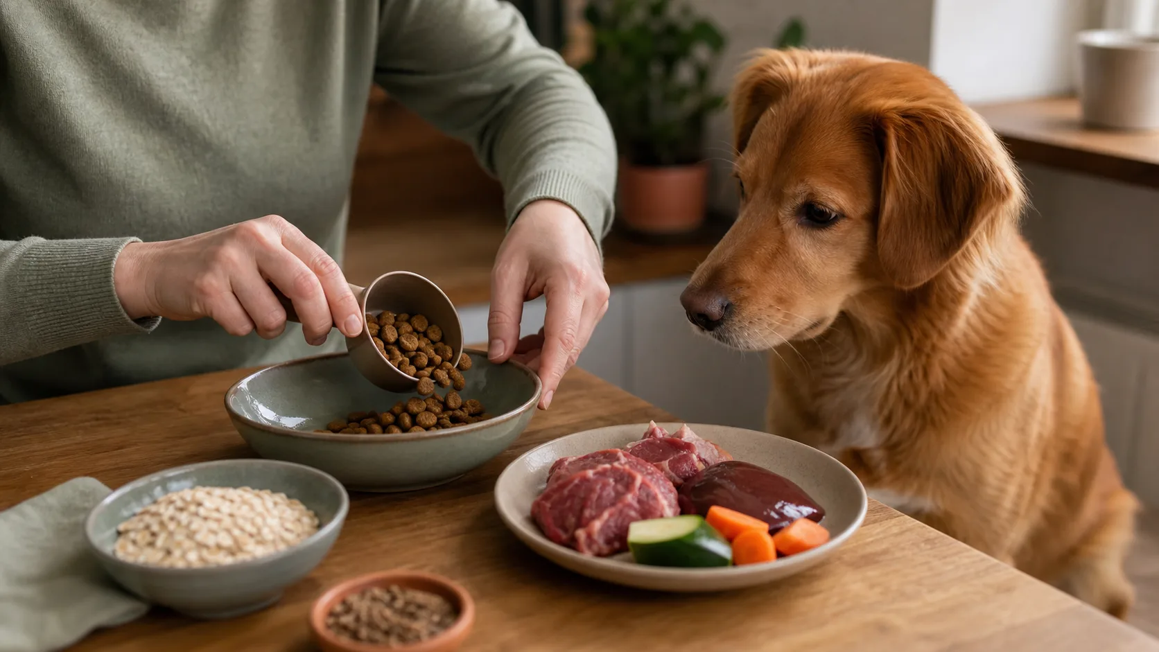 Eigene Illustration für Welches Hundefutter passt wirklich zu meinem Hund?
