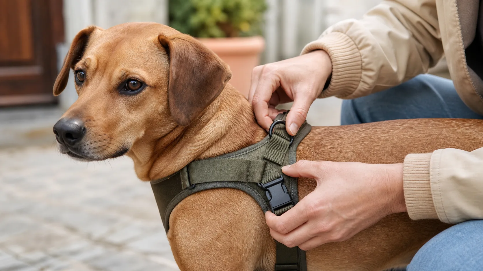Geschirre im echten Tieralltag