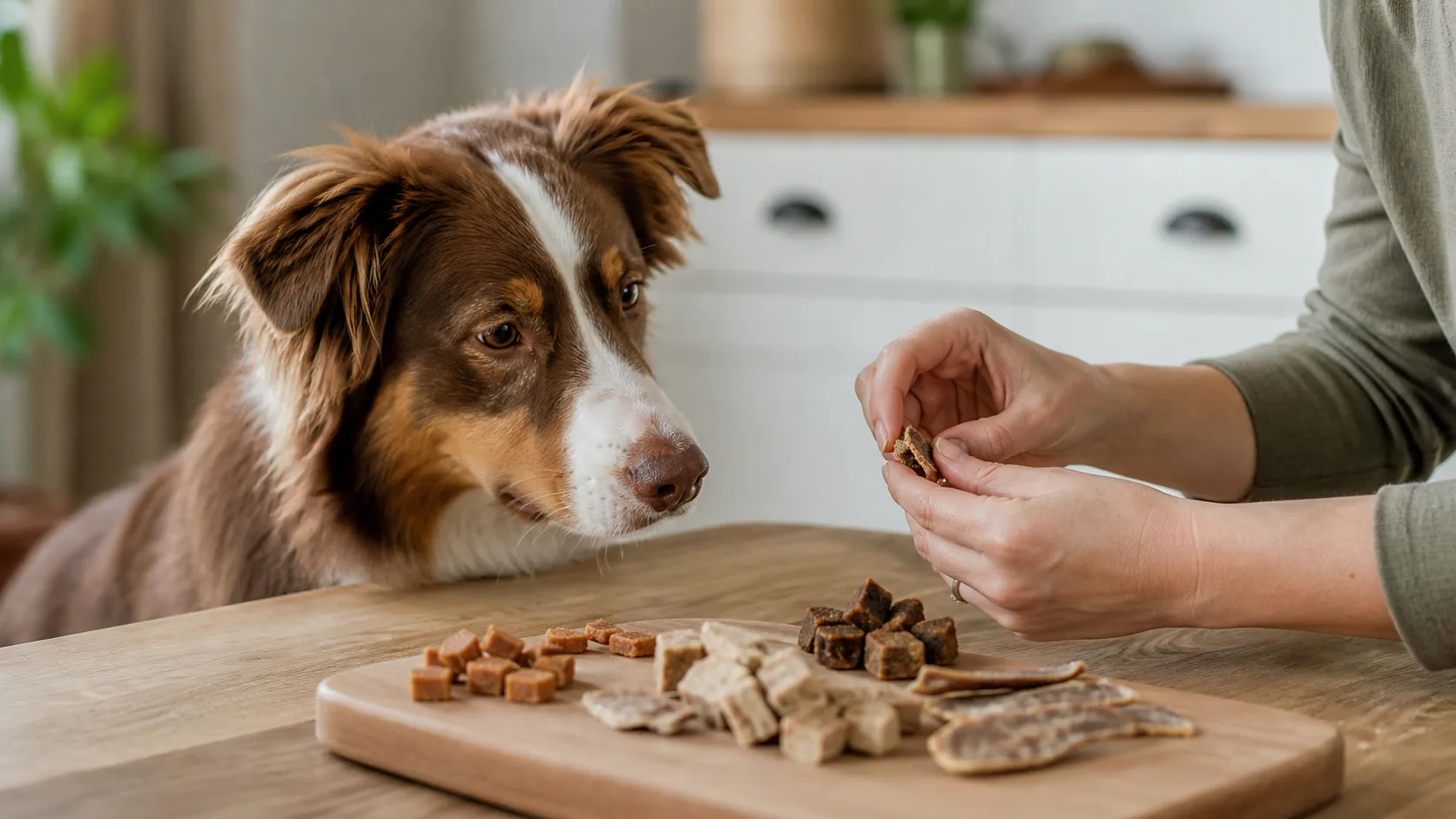Leckerlis im echten Tieralltag