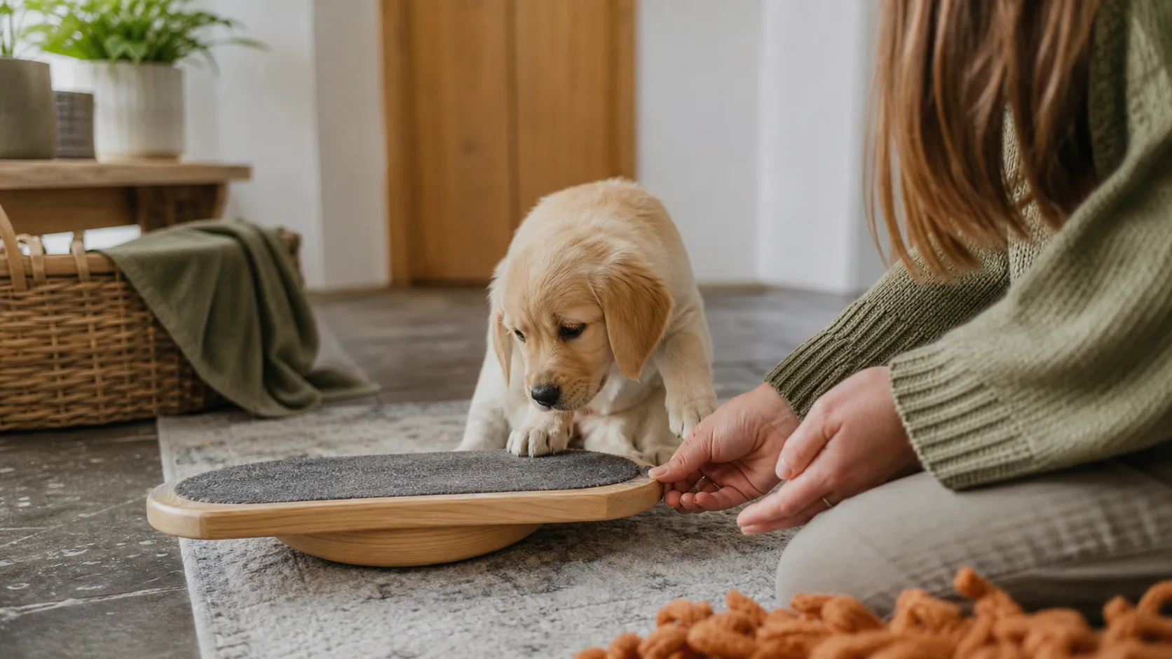 Welpen im echten Tieralltag