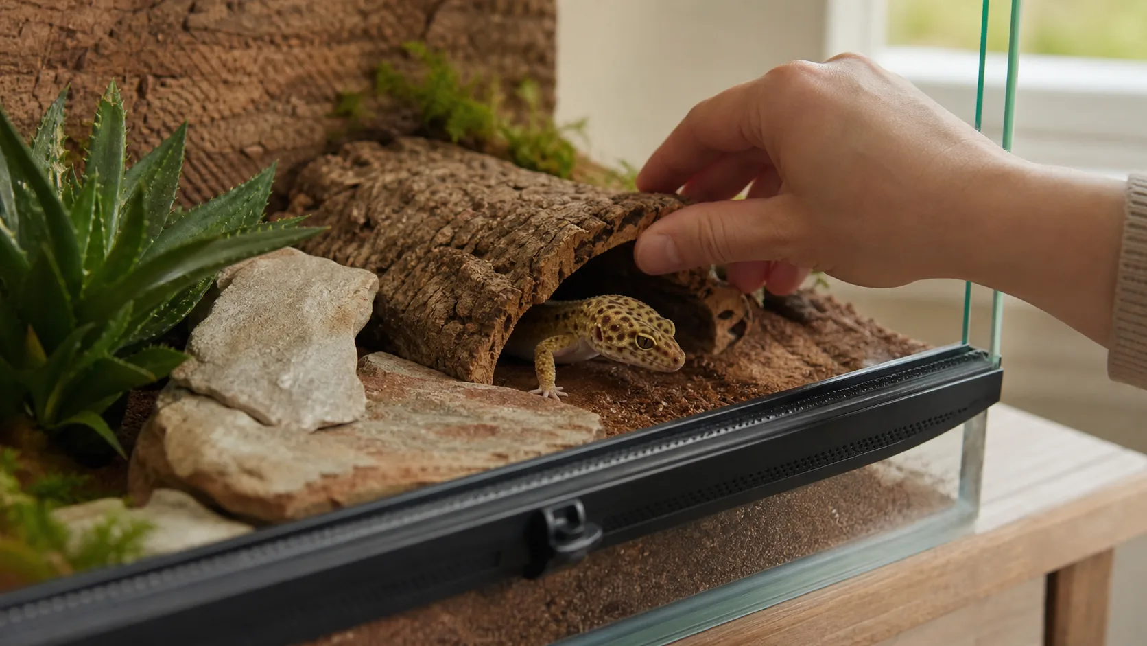 Terrarien im echten Tieralltag