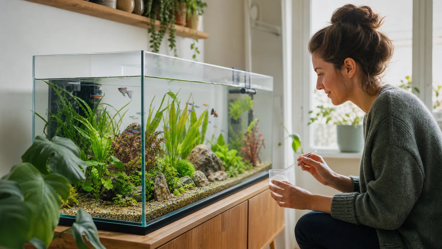 Aquarien im passenden Tieralltag