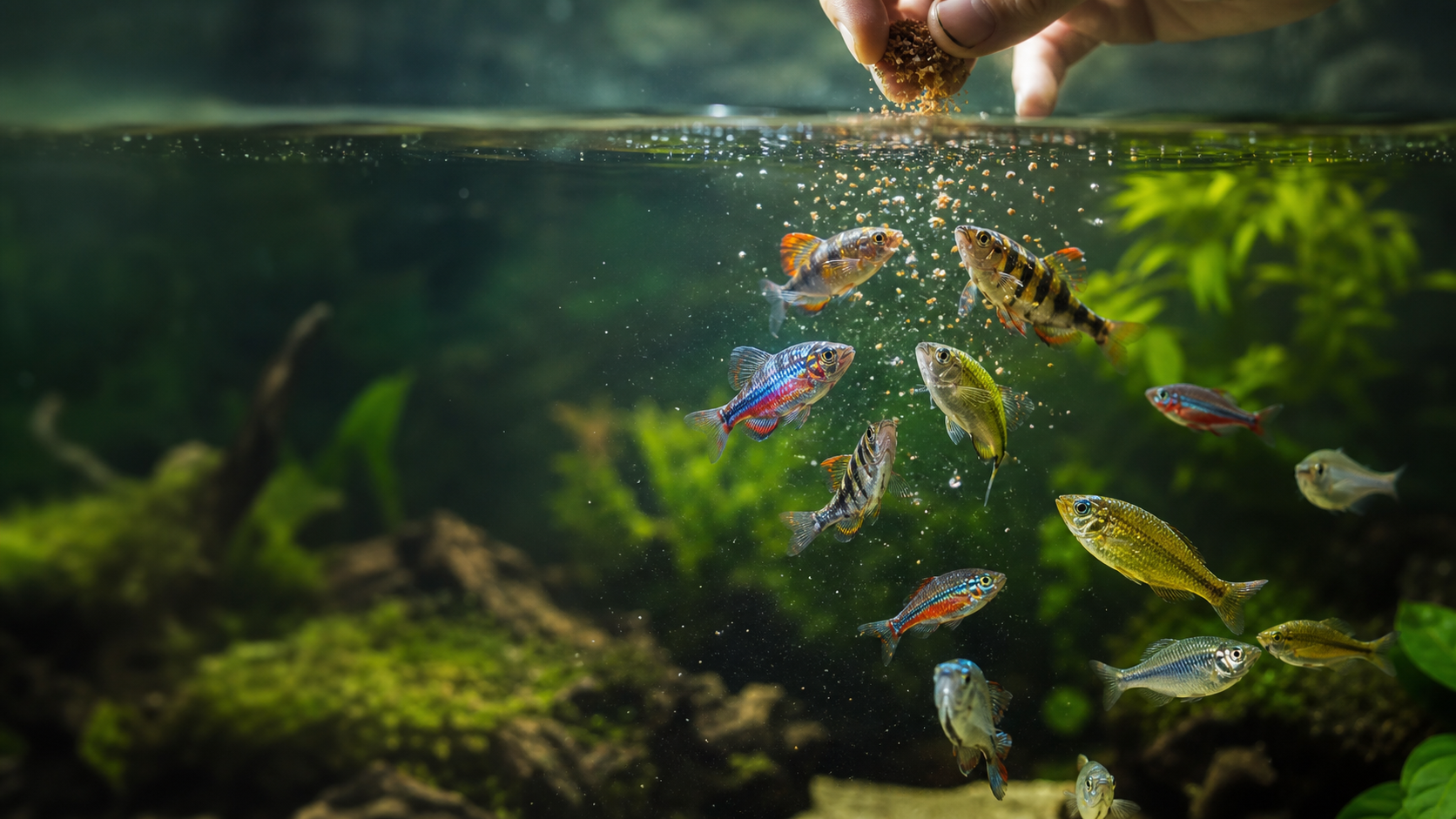 Futter im Aquarium – Orientierung für eine gute Entscheidung